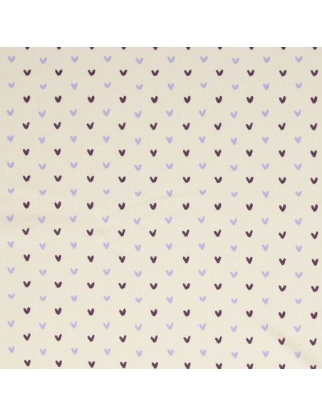 Ribbad Bomullsjersey Knitty 174642