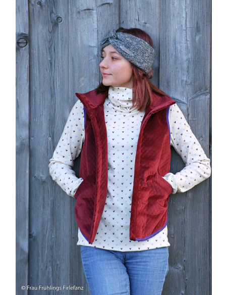 Ribbad Bomullsjersey Knitty 174642