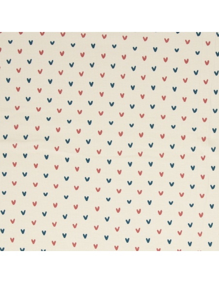 Ribbad Bomullsjersey Knitty 174750