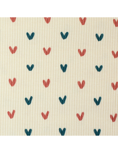 Ribbad Bomullsjersey Knitty 174750