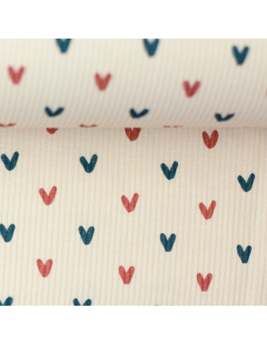 Ribbad Bomullsjersey Knitty 174750