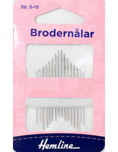 Hemline Brodernålar