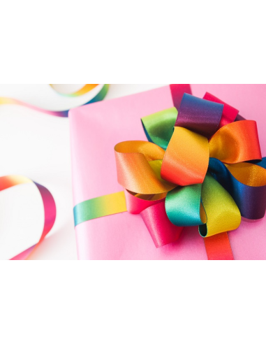 Satinband Rainbow 10mm