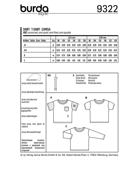 Burda 9322
