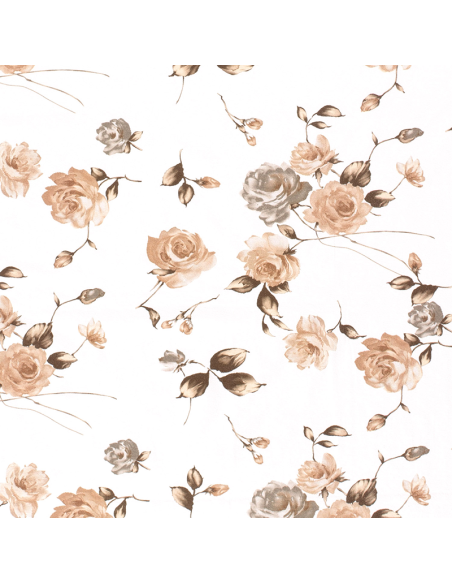 Bomullsjersey Roses
