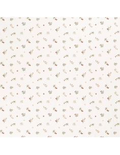 Bomullsjersey Flowers & Hearts 2