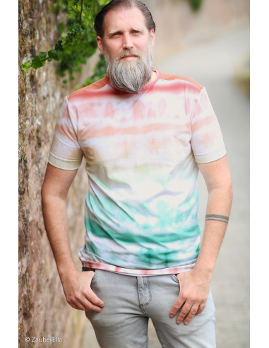 Bomullsjersey Gradient