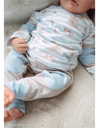 Bomullsjersey Sandslott