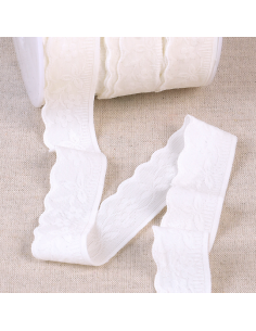 Tunn Resår Med Volangkant...