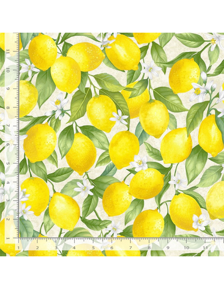 Timeless Treasures Lemon Bouquet