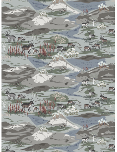 Gardintyg Fjällängar Beige