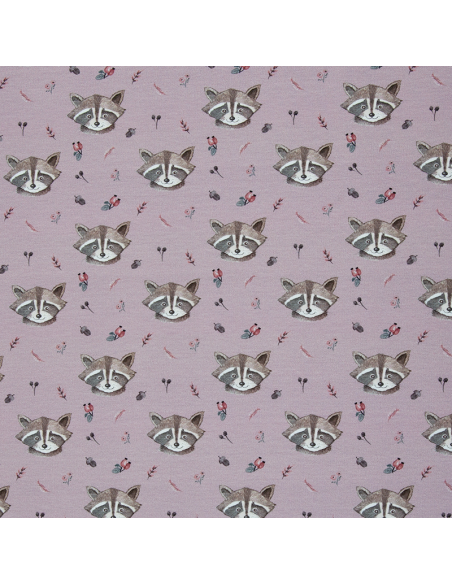 French Terry Forest Friends 434