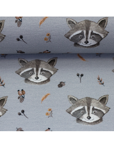 French Terry Forest Friends 182