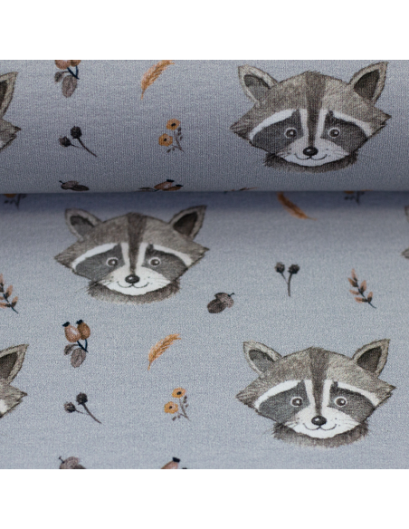 French Terry Forest Friends 182