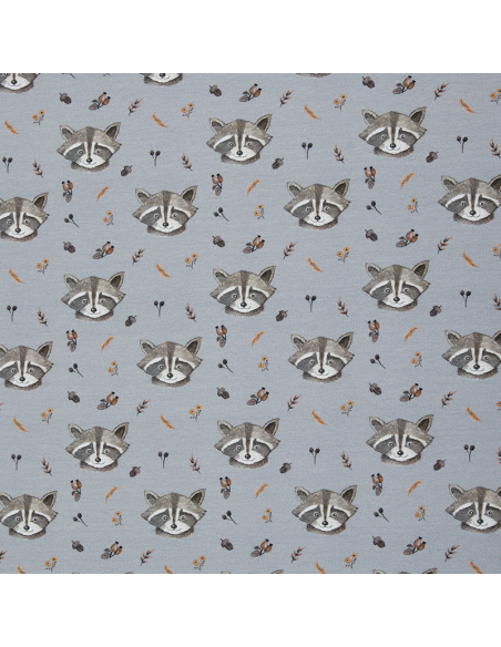 French Terry Forest Friends 182