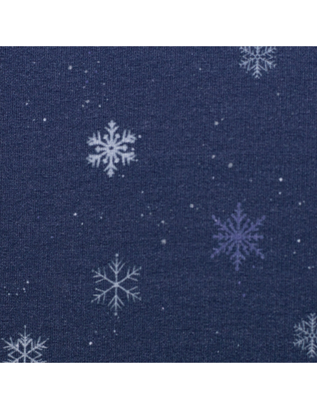 French Terry Snowflakes