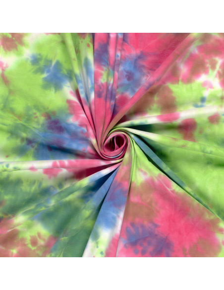 Bomullsjersey Tie Dye 17