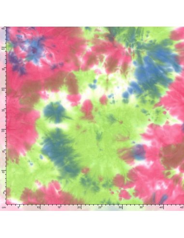 Bomullsjersey Tie Dye 17