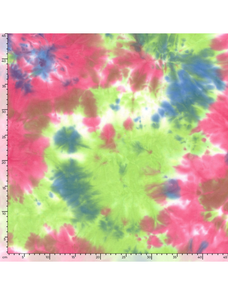 Bomullsjersey Tie Dye 17