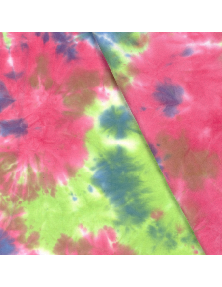 Bomullsjersey Tie Dye 17