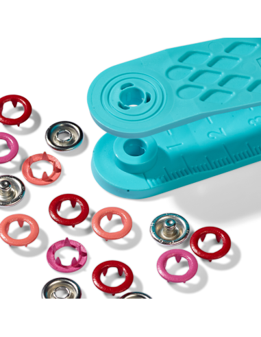 Prym Love Nittryckknappar 8mm Röd