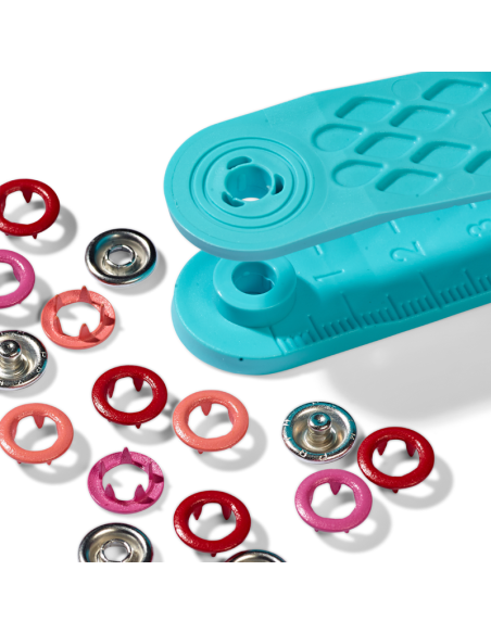 Prym Love Nittryckknappar 8mm Röd