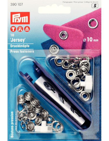 Prym Nittryckknappar 10mm Silver