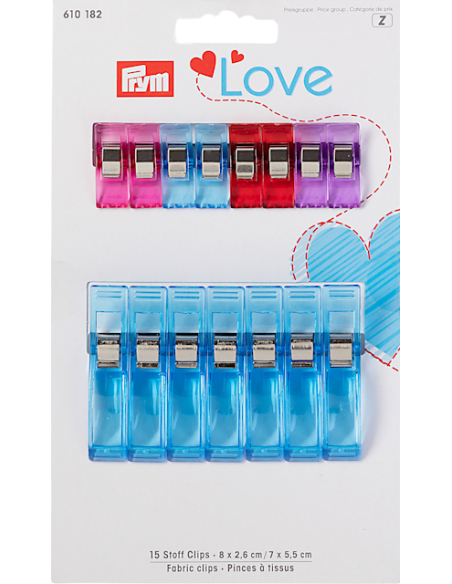 Prym Love Tygclips