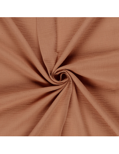 Muslin Enfärgad Brun 111