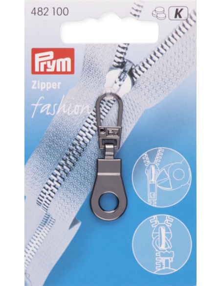 Prym Blixtlåsdekor Classic Gun Metall