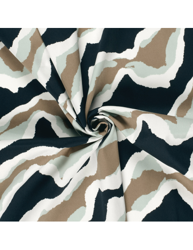 Bomullssatin Abstract