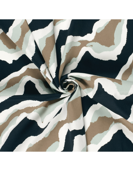 Bomullssatin Abstract