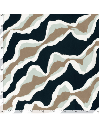 Bomullssatin Abstract