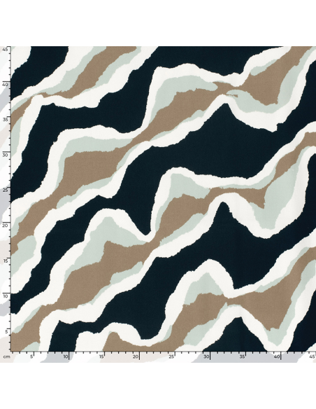 Bomullssatin Abstract