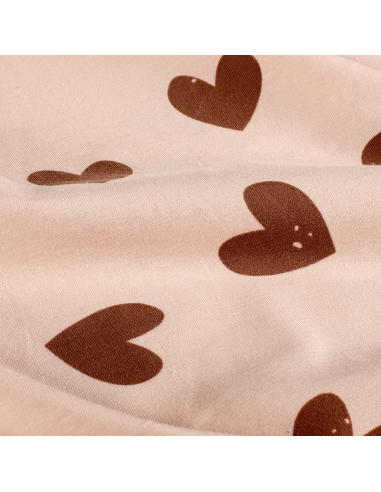 Bomullsjersey Hjärtan