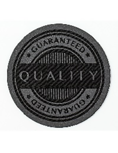Tygmärke Quality Guaranteed...