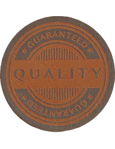 Tygmärke Quality Guaranteed...