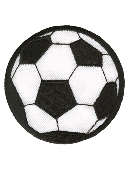 Tygmärke Fotboll 73mm