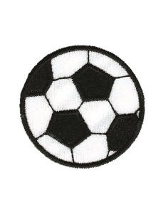 Tygmärke Fotboll 45mm