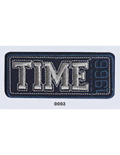 Tygmärke Time 174764 Marinblå