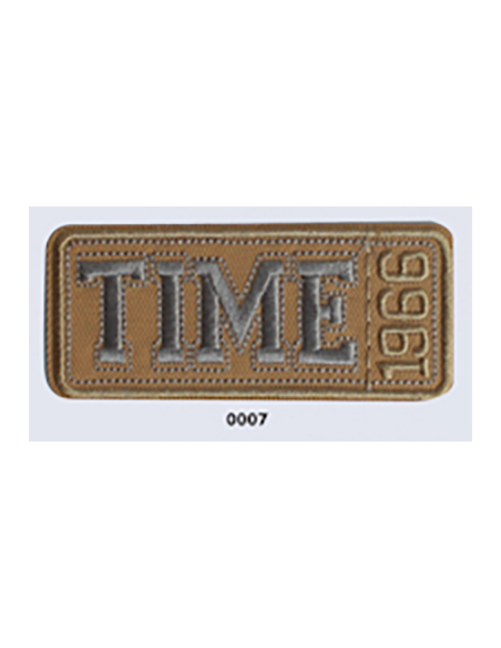 Tygmärke Time 174764 Brun
