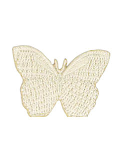 Tygmärke Fjäril 10103 Beige...
