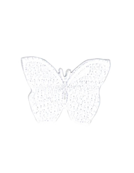 Tygmärke Fjäril 10103 Vit 501