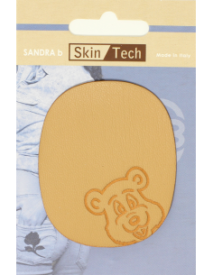 Tygmärke "Bear Patch" Ljusbrun