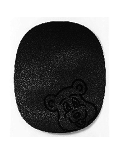 Tygmärke "Bear Patch" Svart