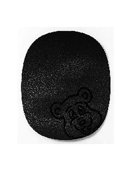 Tygmärke "Bear Patch" Svart