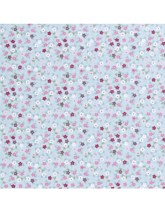 Bomullspoplin Mille Fleur...
