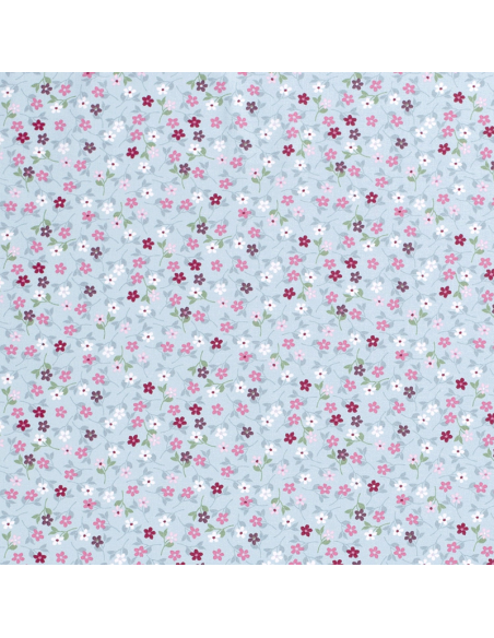 Bomullspoplin Mille Fleur Flowers 3