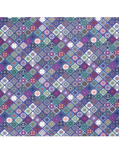 Bomullspoplin Mille Fleur... 2