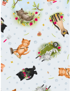 Timeless Treasures Sassy Cats